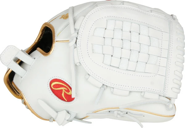 Top 10 𧨠Hit After Hit Rawlings Liberty Advanced 12.5″ Fastpitch Glove – White/Gold (RLA125KRG) π - Image 2