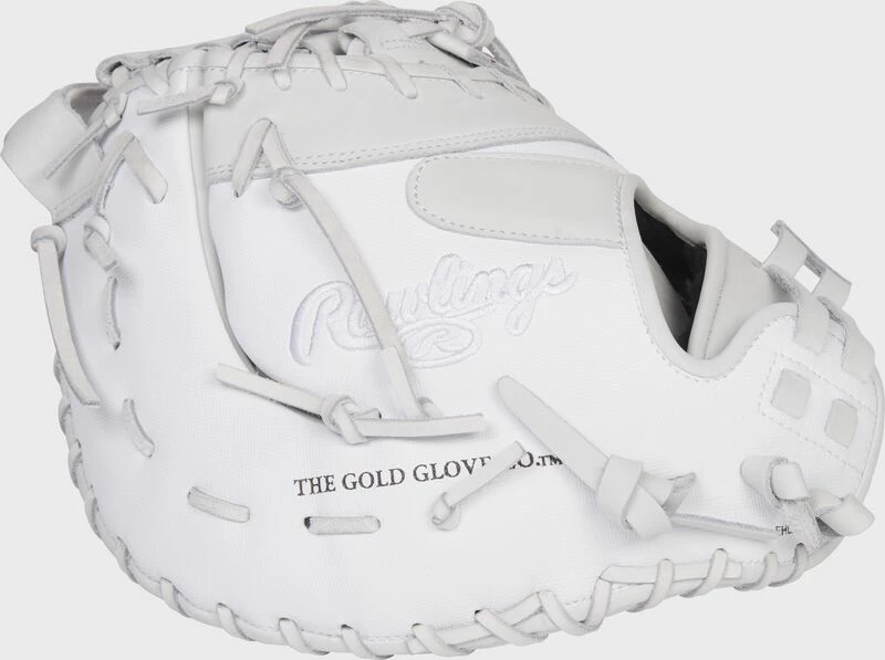 Cheapest π Hit After Hit Rawlings Liberty Advanced 13″ Fastpitch Firstbase Mitt – White β - Image 3