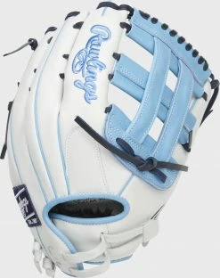Cheap โญ Hit After Hit Rawlings Liberty Advanced 12.75″ Fastpitch Glove – Columbia Blue ๐