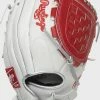 Buy 😍 Hit After Hit Rawlings Liberty Advanced 12″ Fastpitch Infield/Pitcher’s Glove – White/Red ❤️