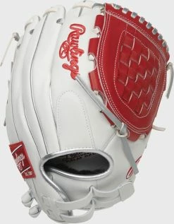 Buy 😍 Hit After Hit Rawlings Liberty Advanced 12″ Fastpitch Infield/Pitcher’s Glove – White/Red ❤️